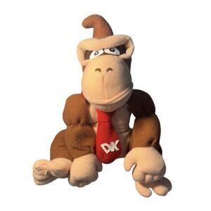 Donkey Kong Plush Official Nintendo Collectibles BD&A Rare 1997 N64 Vintage